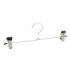 Percha de metal con pinza 10 piezas