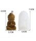 Molde de silicona forma buda 7.5x4.5cm