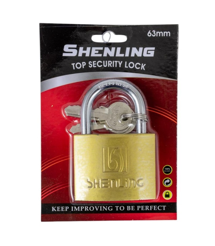 CANDADO 63MM CORTO SHENLING