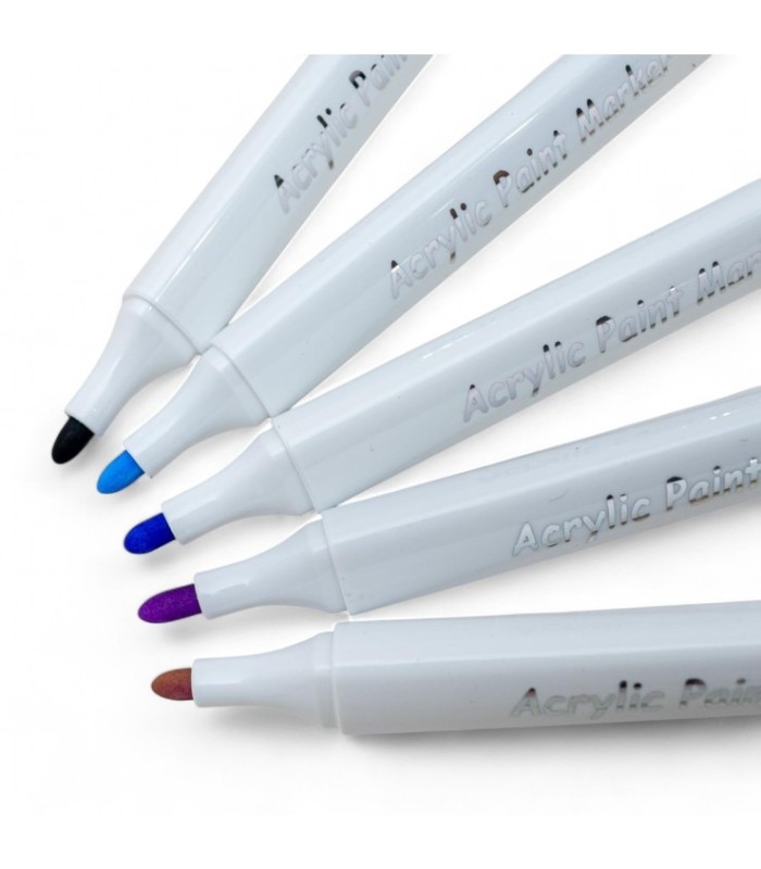 Marcador acrílico 24 piezas