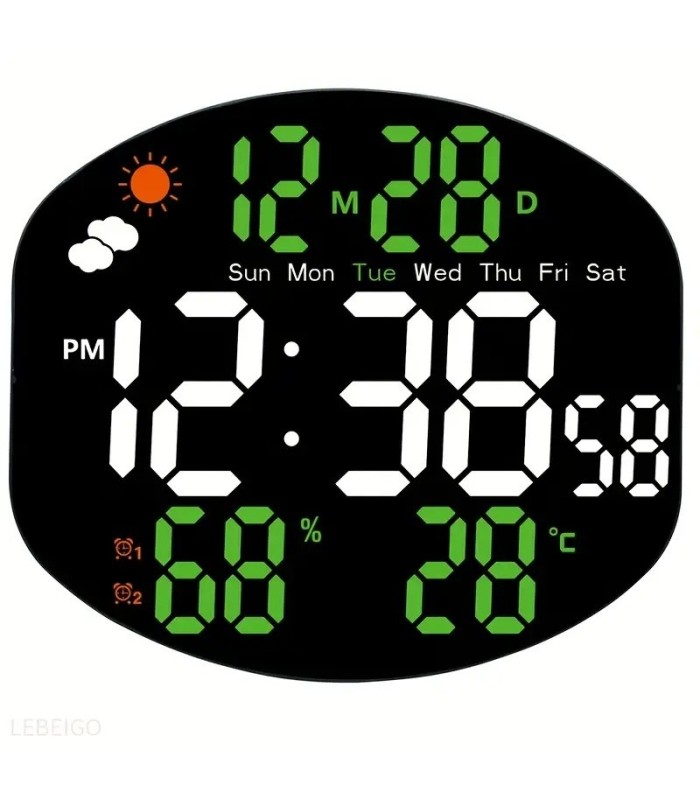 RELOJ ELECTRONICO CIRCULAR DS-3816L