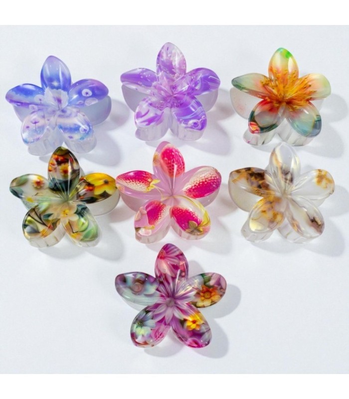 PINZA DISEÑO FLOR 8CM