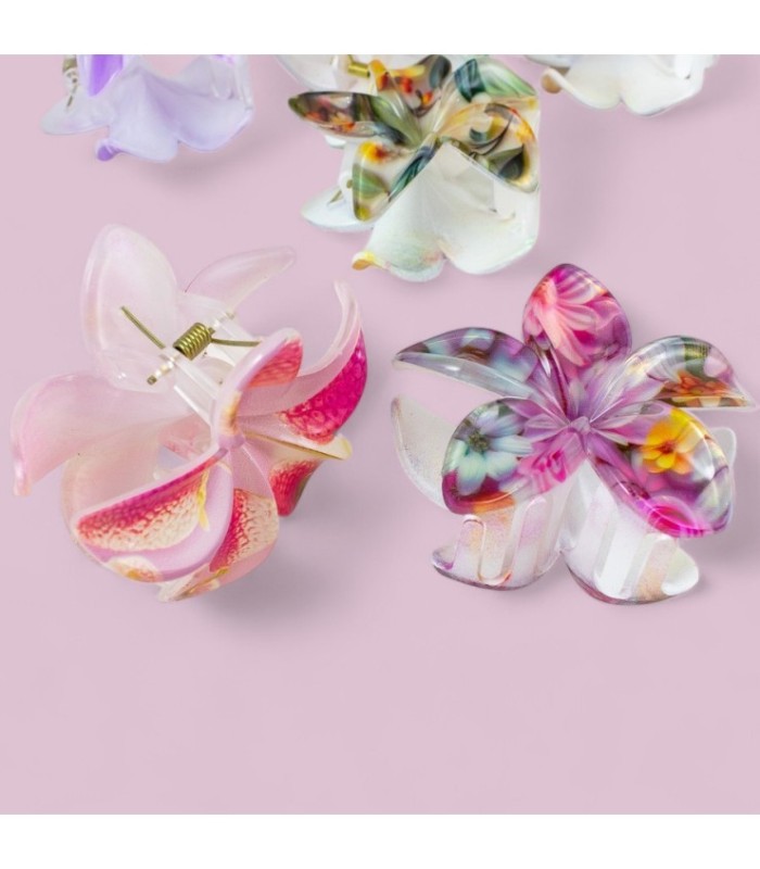 PINZA DISEÑO FLOR 8CM