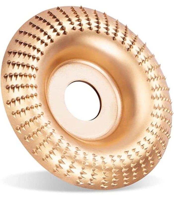 DISCO ESCOFINA CURVADO 115MM DORADO