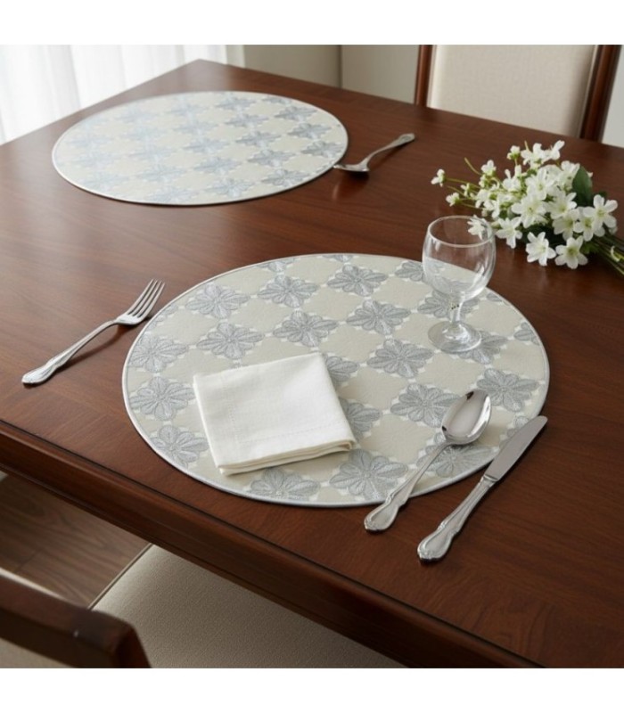 MANTEL INDIVIDUAL CIRCULAR FLOR 37.5CM