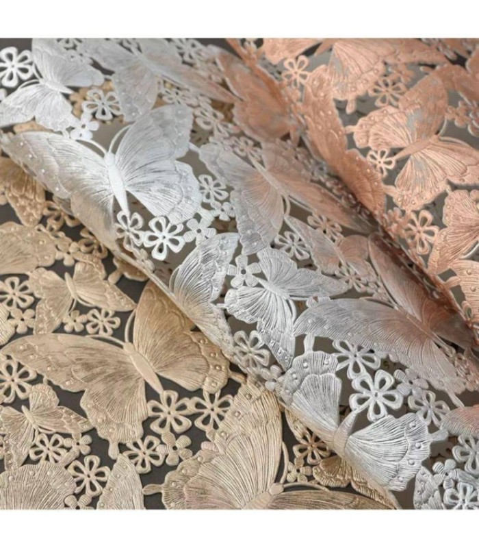 MANTEL INDIVIDUAL CIRCULAR MARIPOSA 38CM