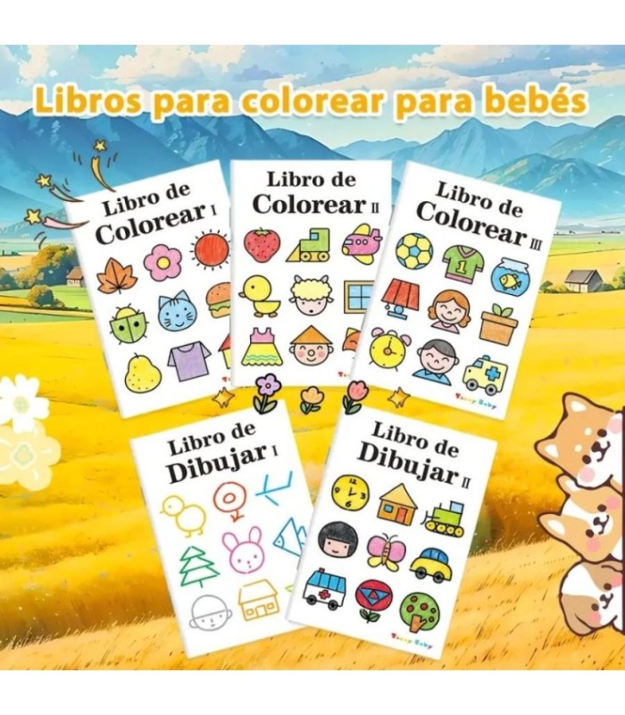 LIBRO P/ PINTAR 16HOJAS