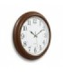 RELOJ CIRCULAR COLOR MADERA 40CM