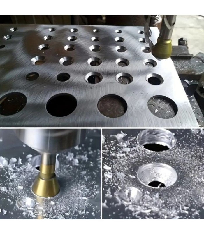 MECHA AVELLANADORA 4PCS RECUBRIMIENTO TITANIO