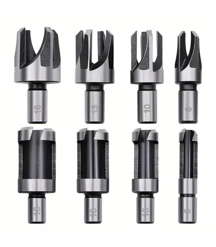 MECHA PARA TARUGO DE MADERA 8PCS