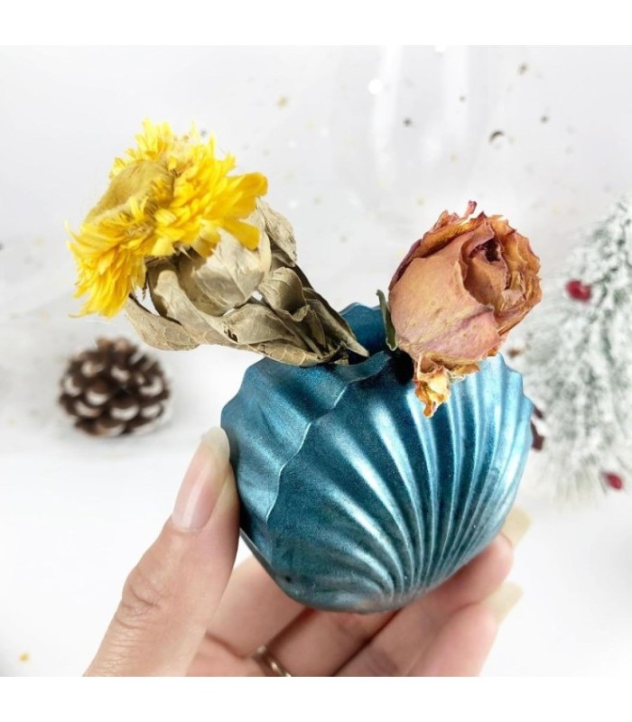 MS FLORERO CONCHA DE MAR 7.2x6.8x5CM