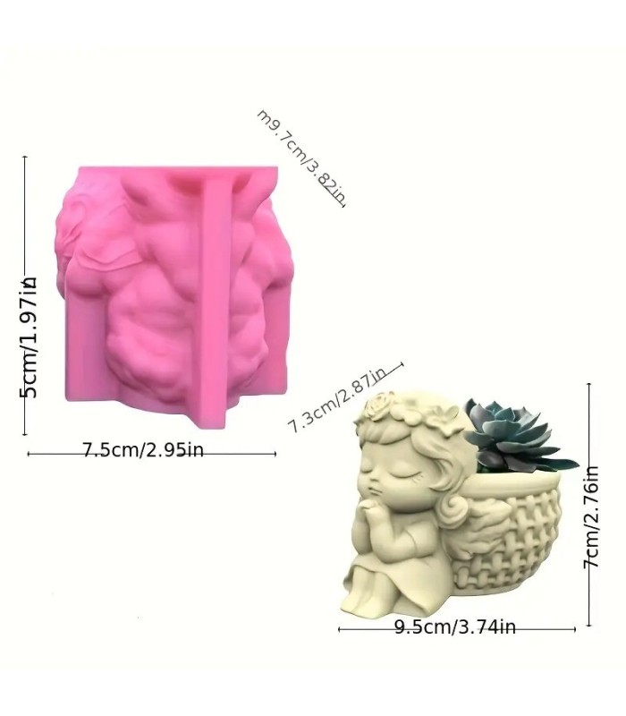 MS MACETA NIÑA 8x9.5CM 53155