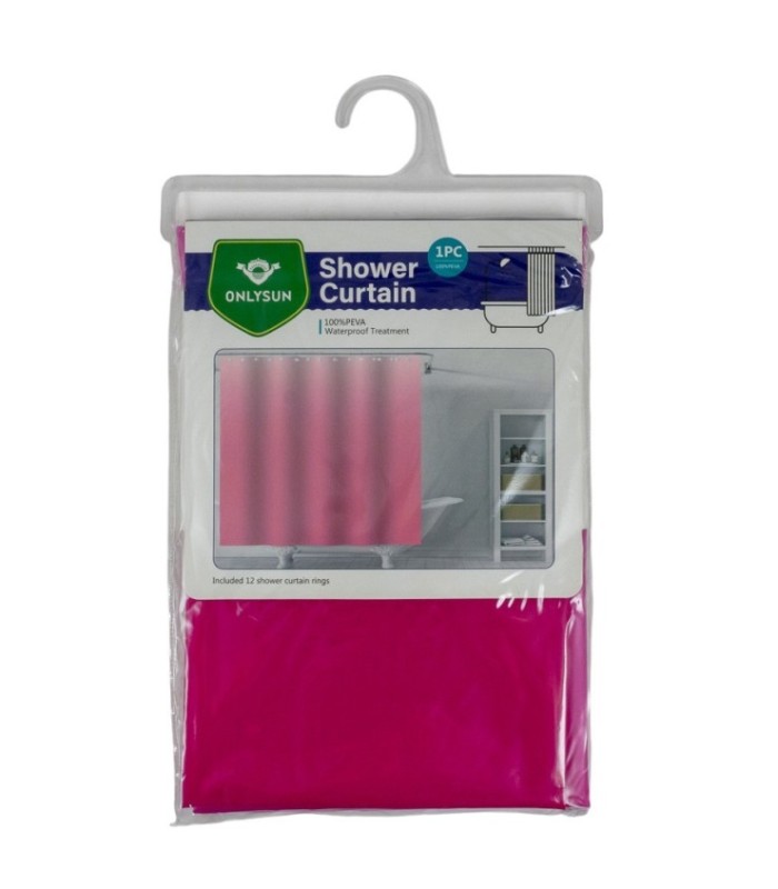 Cortina para baño de plastico 180x180cm
