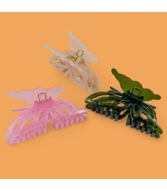 PINZA CABELLO MARIPOSA 10CM