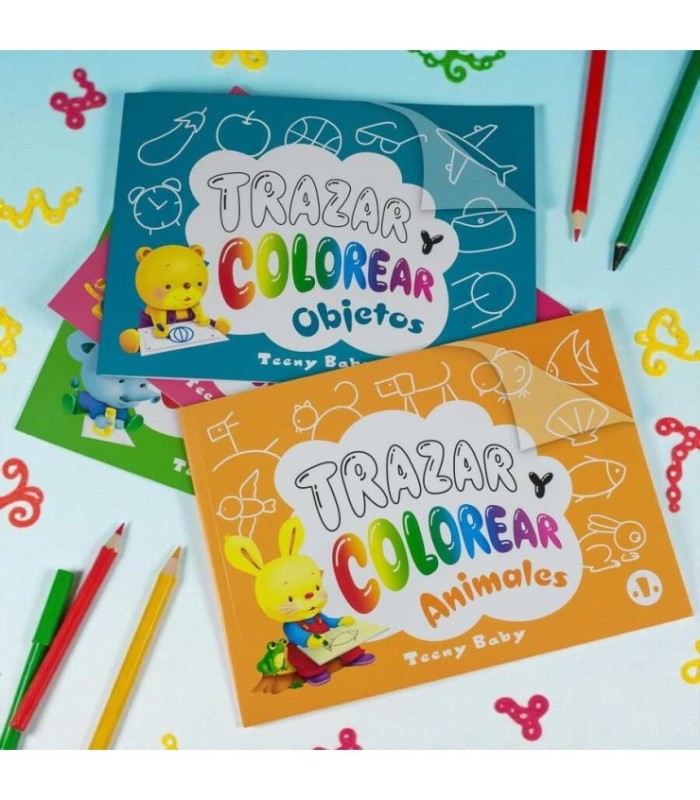 LIBRO INFANTIL PARA PINTAR