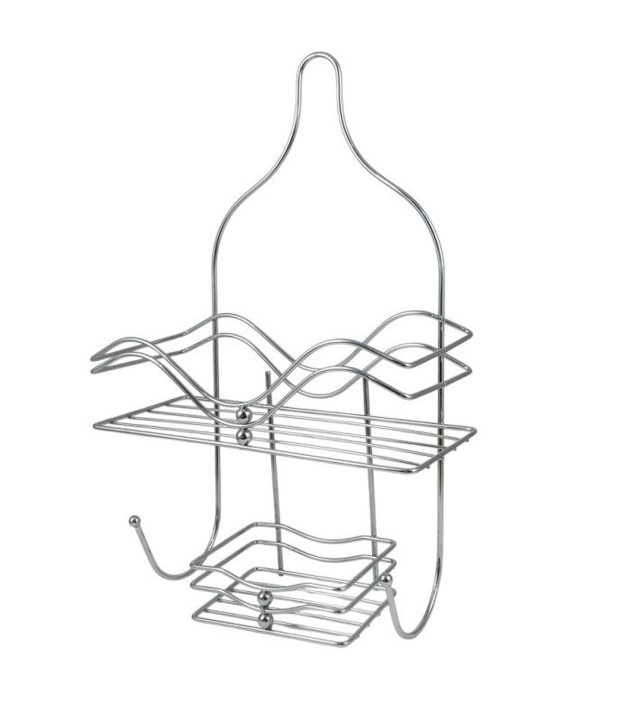 ESTANTE DE METAL P/BAÑO 28x12x45.5CM