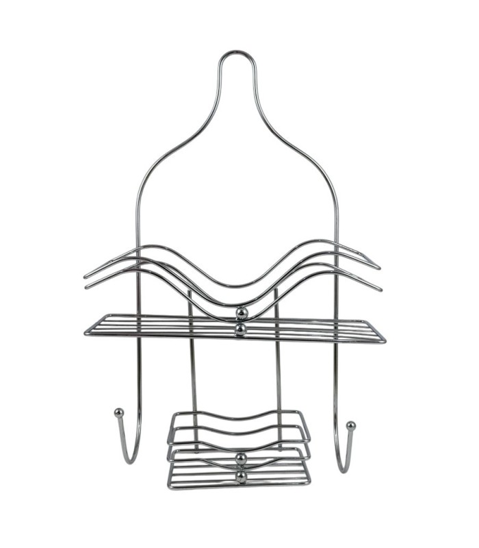 ESTANTE DE METAL P/BAÑO 28x12x45.5CM