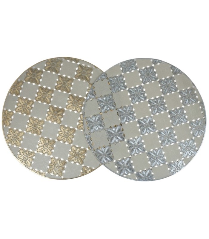 MANTEL INDIVIDUAL CIRCULAR FLOR 37.5CM