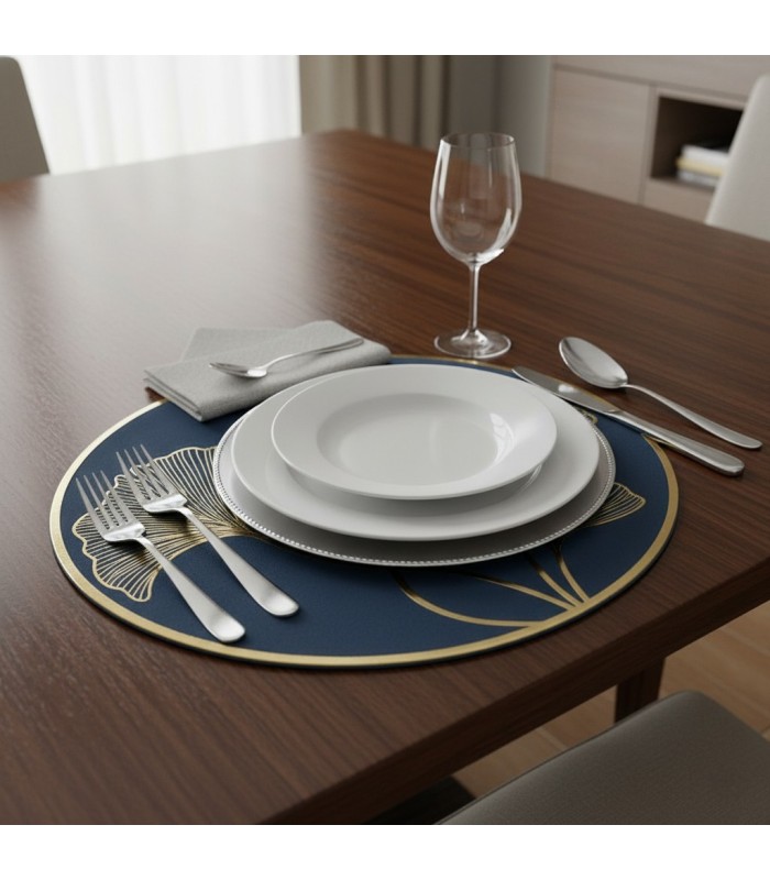 Mantel individual hoja GINKGO 38cm