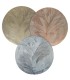 MANTEL INDIVIDUAL CIRCULAR HOJA 37CM