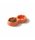 Plato para perro 2 compartimento  31x17x5cm