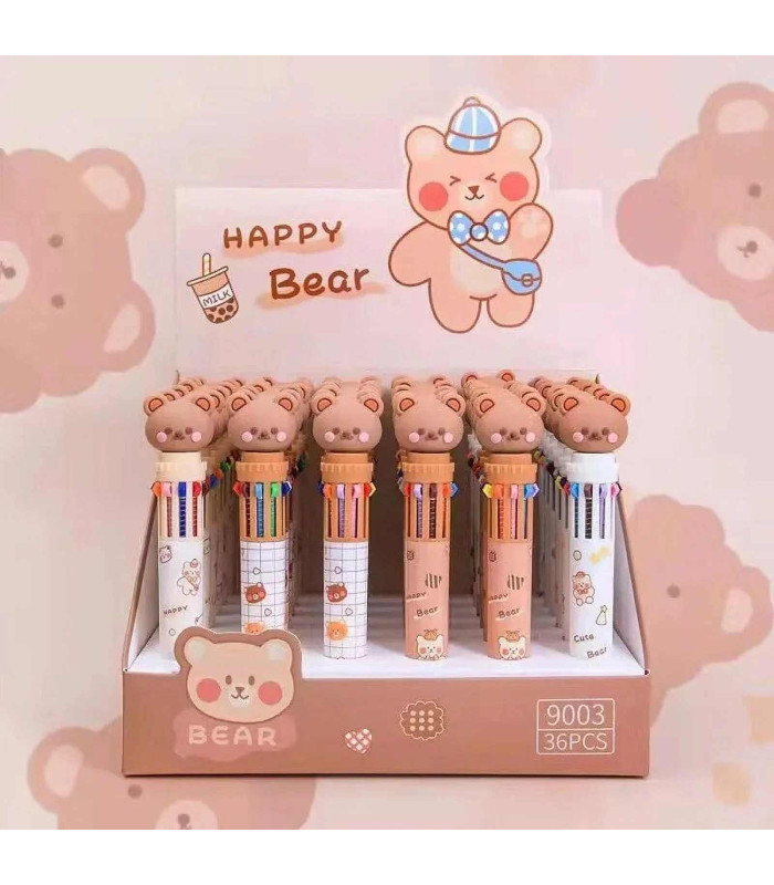 BOLIGRAFO MULTICOLOR OSITO