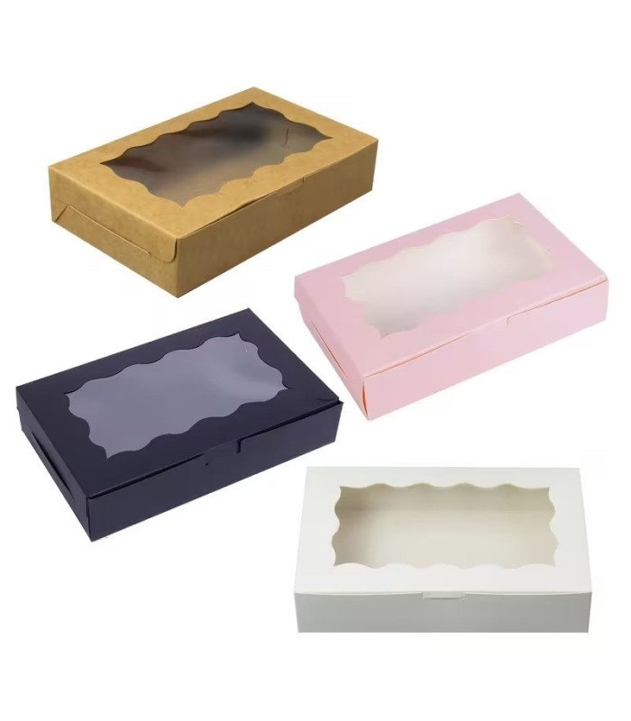 CAJA CON VISOR 18x11x3.8CM 12PC