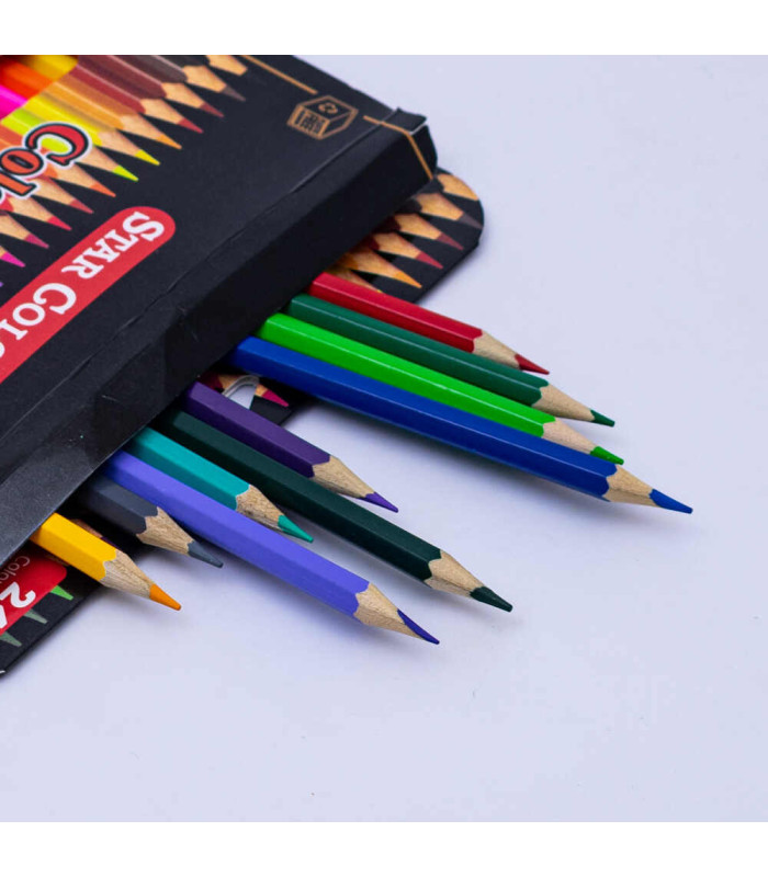 Lapices de colores 24pcs STAR COLOR