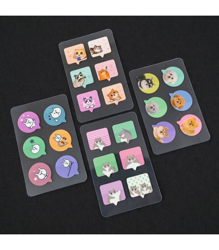 STICKER DE ANIMALES 120PCS