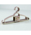 Percha de plastico 39cm 5PC