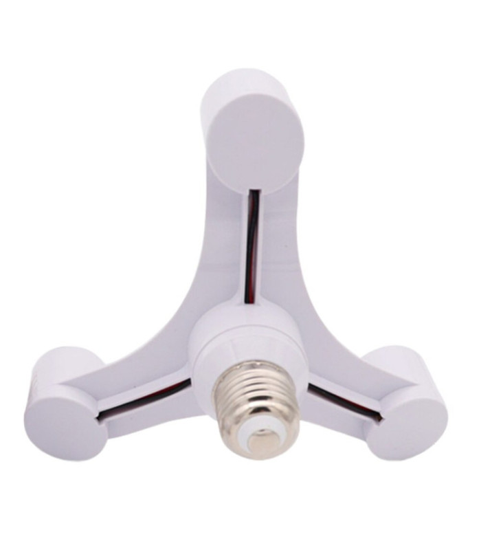 Porta foco adaptador de 3 entrada