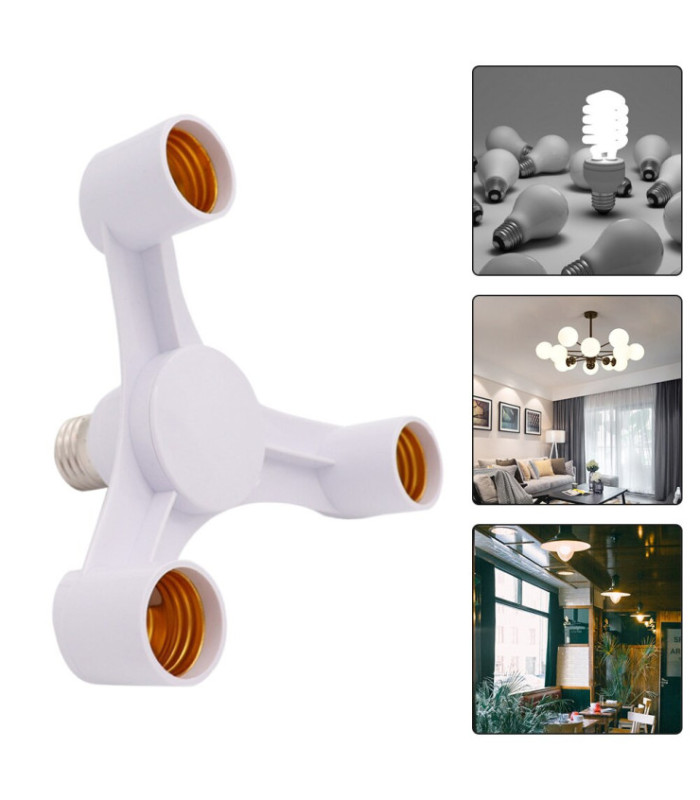 Porta foco adaptador de 3 entrada