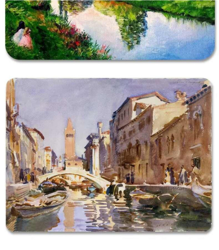 Hoja acuarela 21x12cm 8pc GIORGIONE