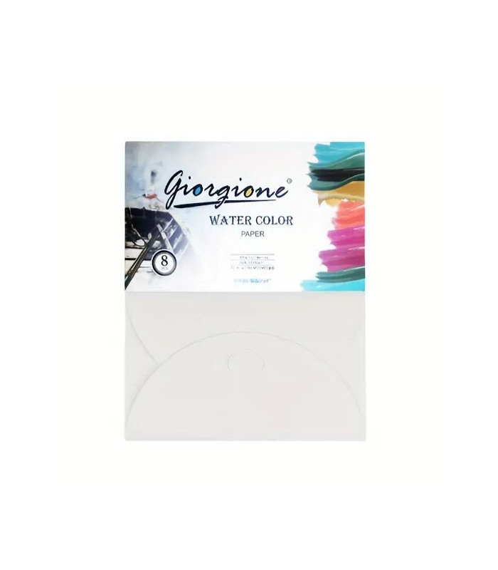 Hoja acuarela 21x12cm 8pc GIORGIONE