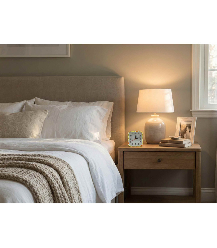 Reloj despertador estampado