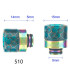 DRIP TIP SET 8PCS  510 & 810 