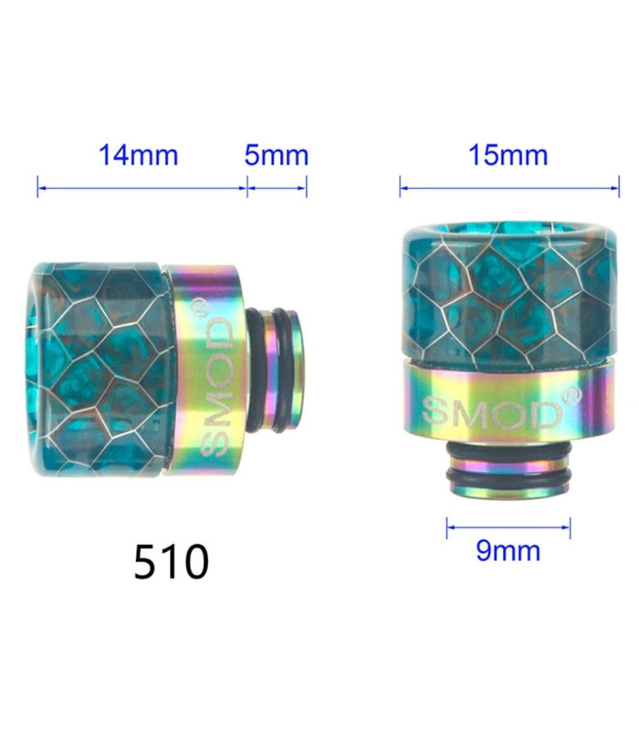 DRIP TIP SET 8PCS  510 & 810 