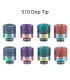DRIP TIP SET 8PCS  510 & 810 