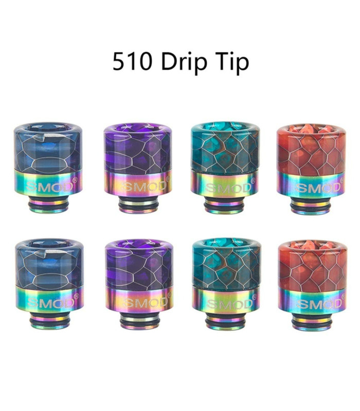 DRIP TIP SET 8PCS  510 & 810 