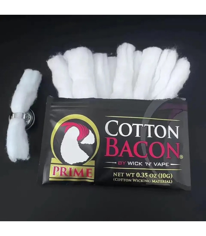 WICK N VAPE COTTON BACON  PRIME  10G/PA