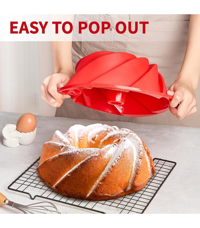 Molde de silicona para masa repostero forma espira