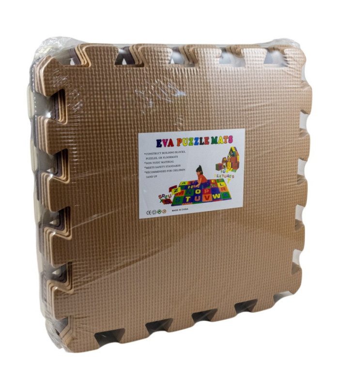 ALFOMBRA GOMA EVA LISO 10PC 32x32CM