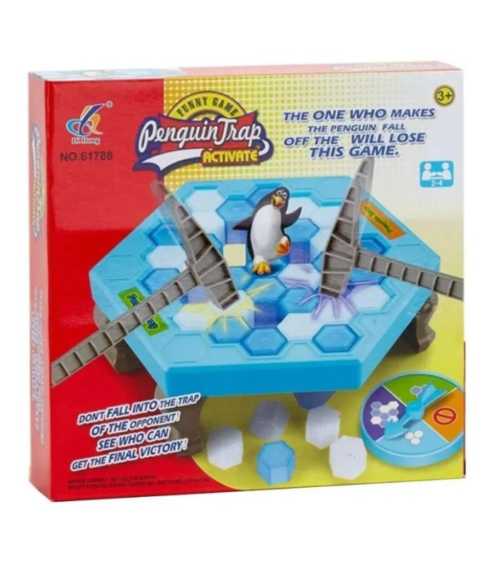 JUEGO PINGUINO TRAP DIDACTICO PLASTICO