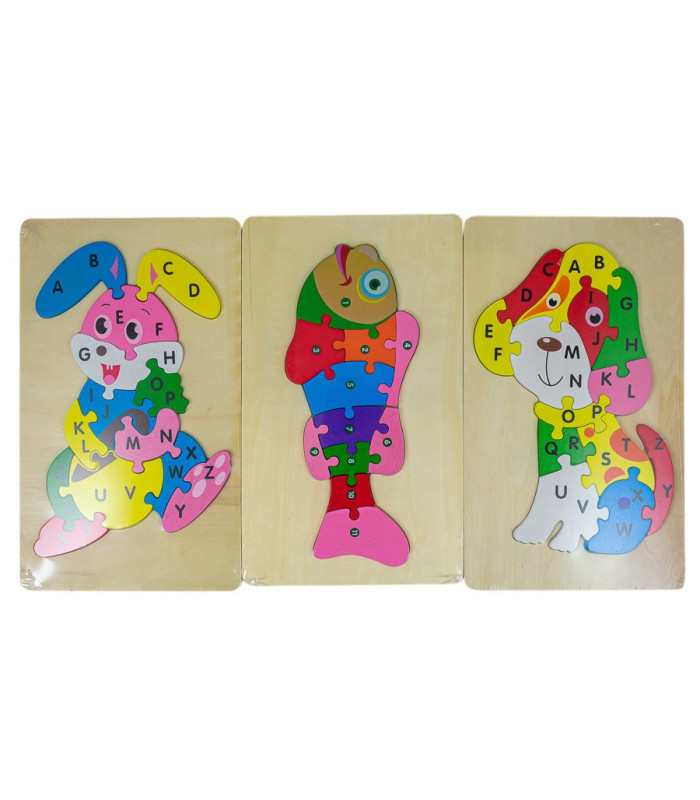 ROMPECABEZA FIGURA SURTIDA 30x18CM