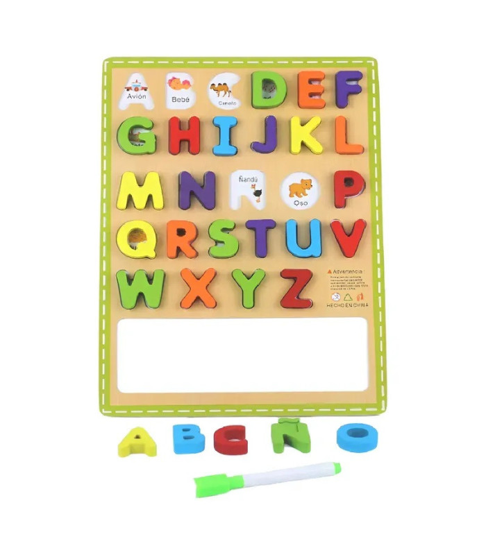 TABLERO NUMERO MAGNETICO CON MINI PIZARRA 30x22.5C