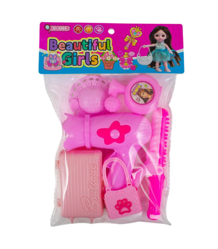 SET BELLEZA INFANTIL 6PC