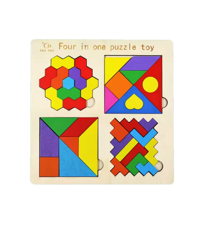 ROMPECABEZA 4 EN 1 TETRIS 22.5CM