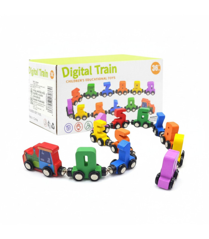 TREN UNION MAGNETICA NUMERO 1 A 10