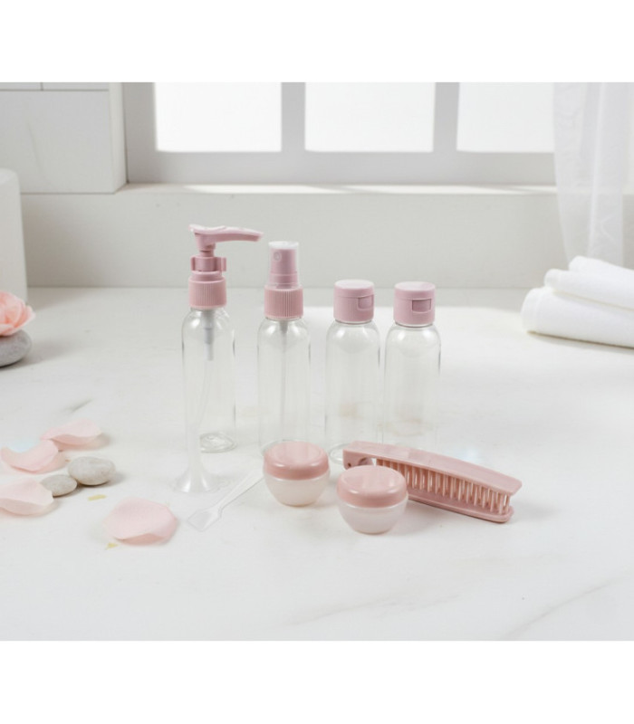 SET FRASCO P/ VIAJE 7PCS