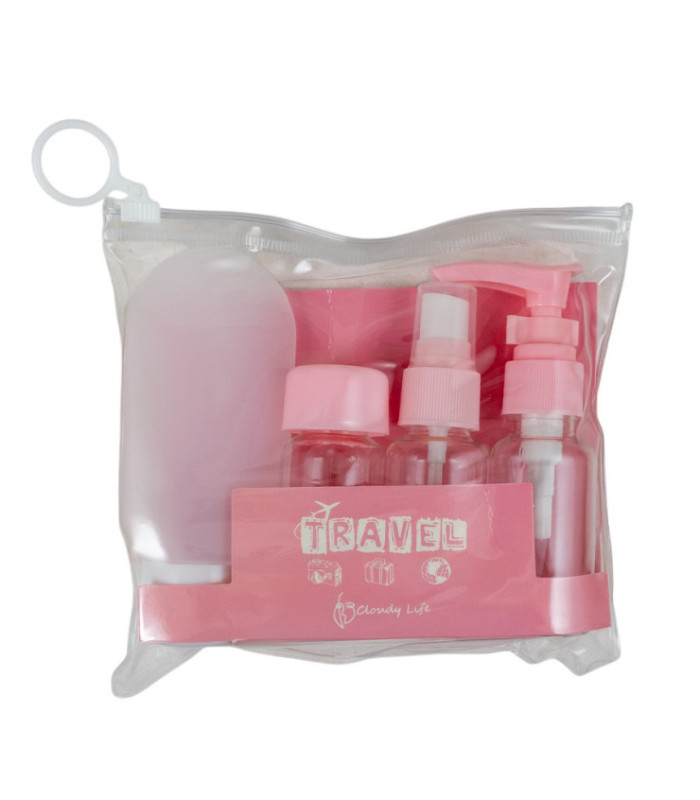 SET DE FRASCO P/ VIAJE 4PCS